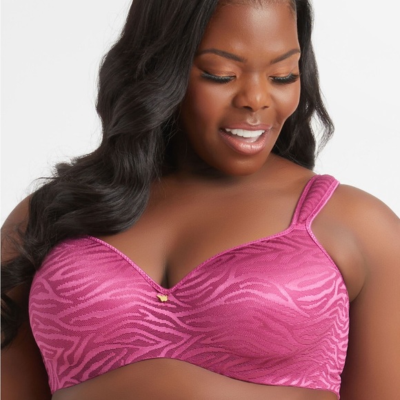 Ashley Stewart Other - Ashley stewart Zebra Balconette Butterfly Bra